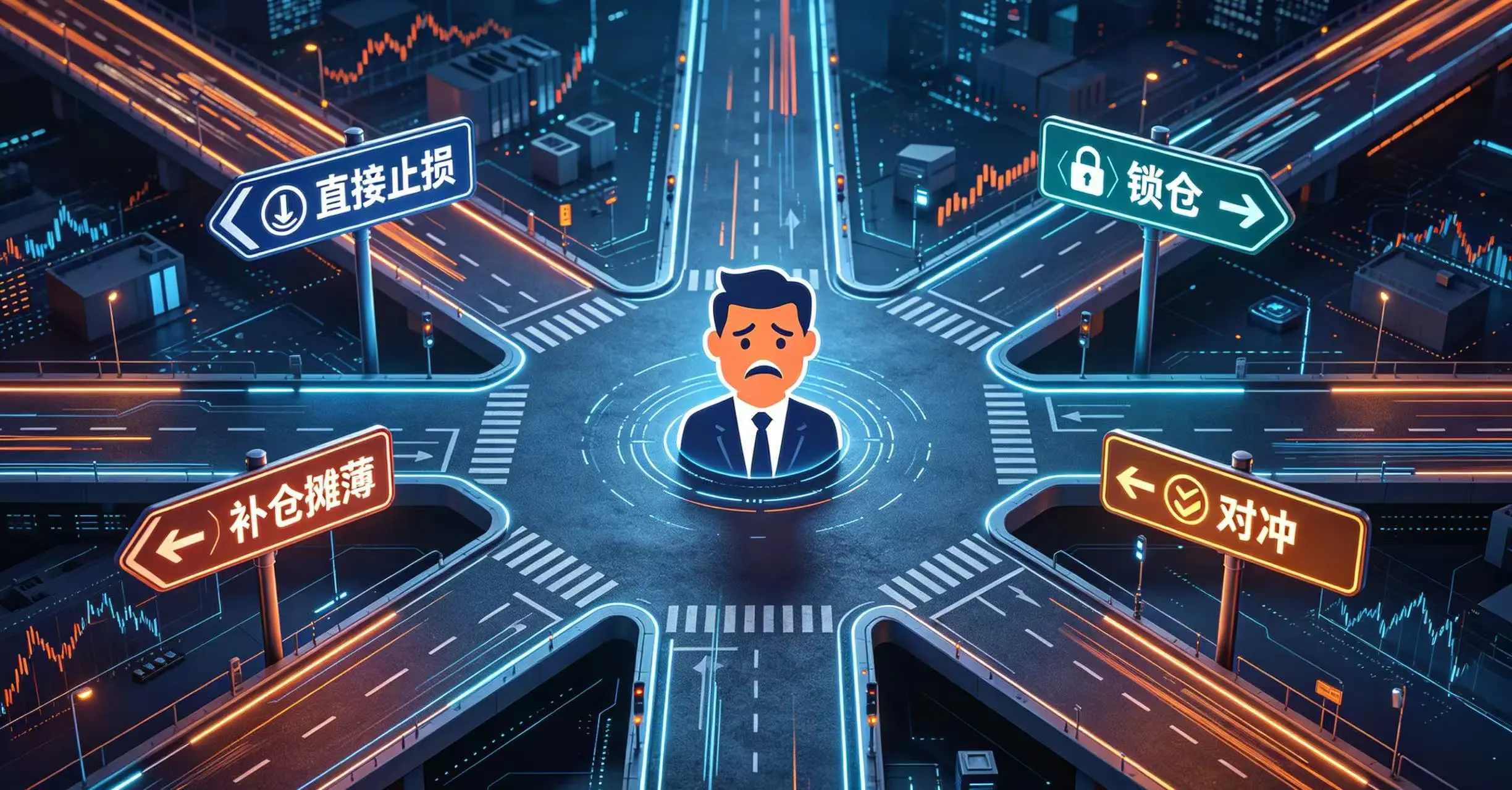 合约开仓后行情反向如何补救?四种策略与决策指南