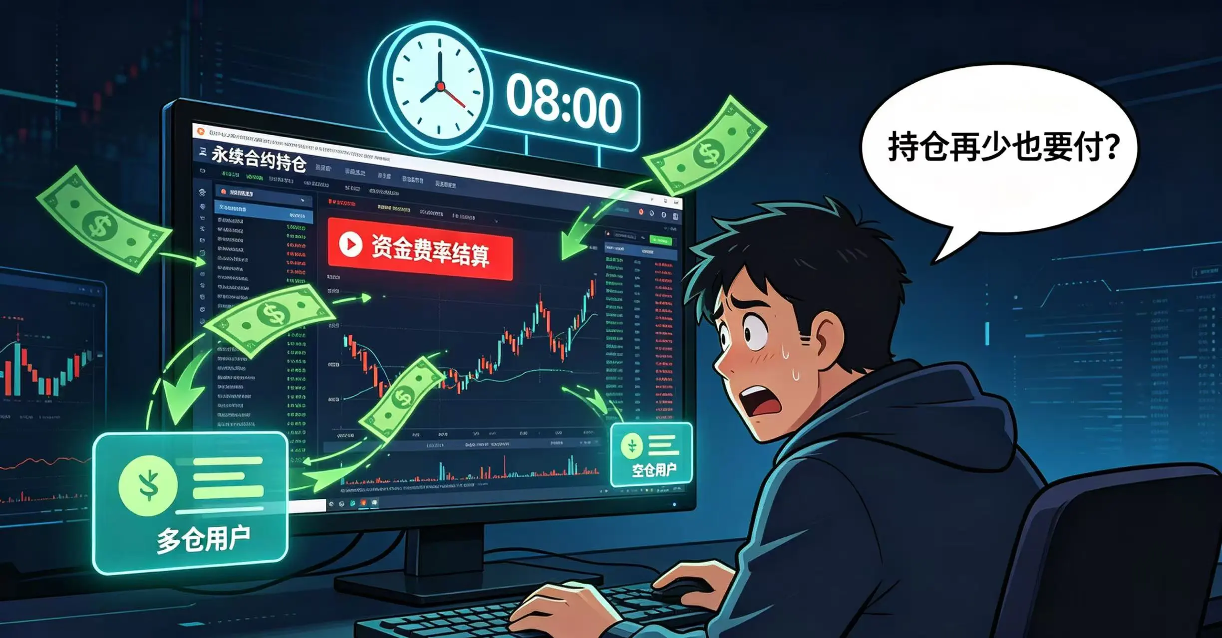 永续合约持仓再少也要付资金费率？一文讲清结算规则