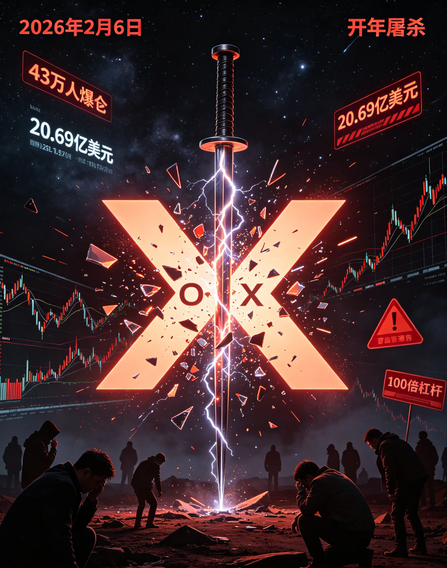 100倍杠杆爆仓实录2026：一次插针吞掉全部本金，逐仓全仓怎么选才能活下来