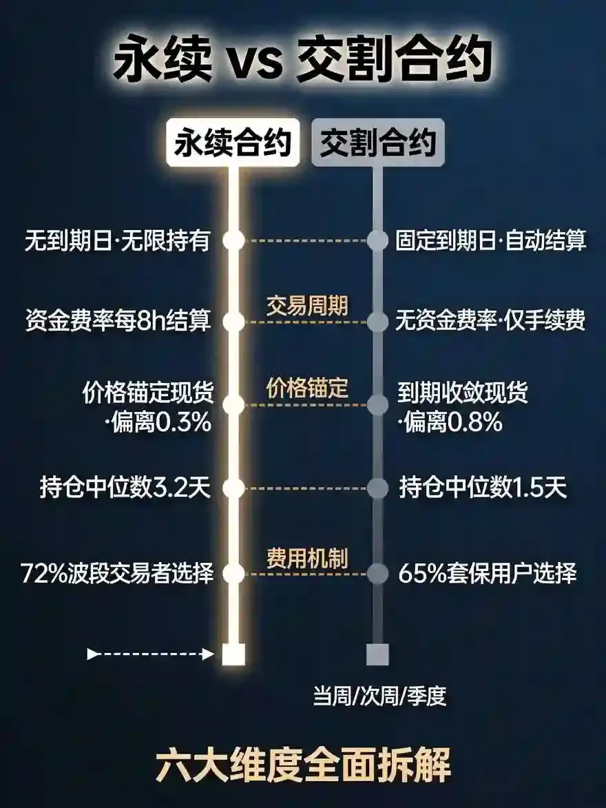 合约交易入门：永续合约与交割合约到底有什么区别？